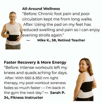 SolaceRed™ Light Therapy Pad - MEDICAL GRADE