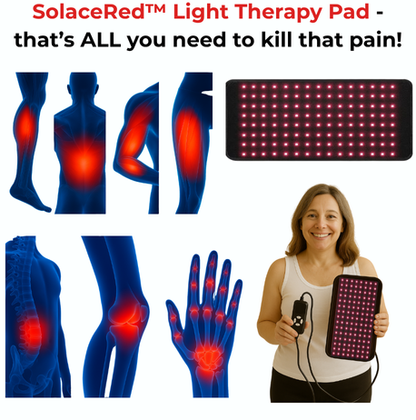 SolaceRed™ Light Therapy Pad - MEDICAL GRADE