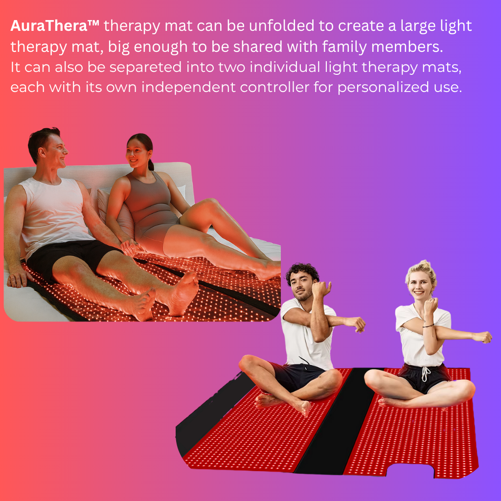 AuraThera™ Red Light Therapy Full Body Mat