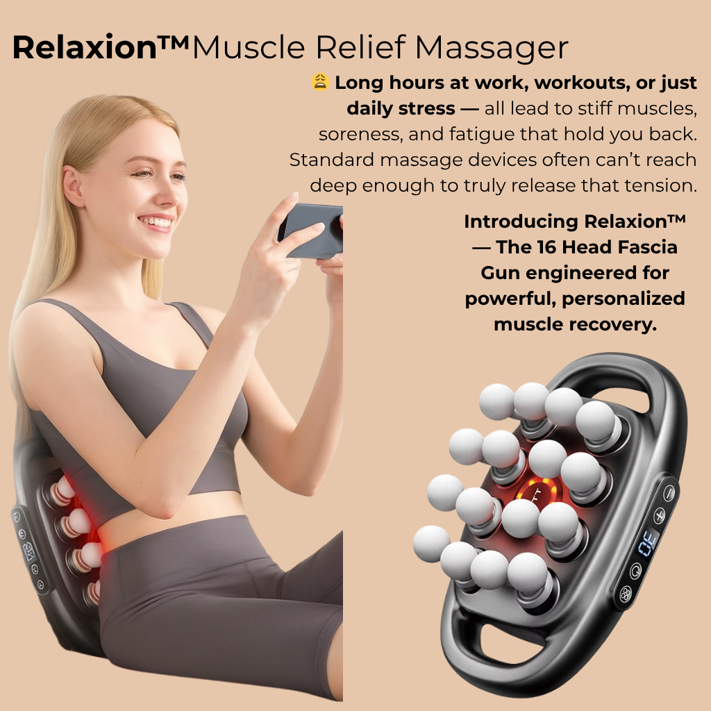 Relaxion™ Muscle Relief Massager