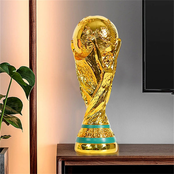 Champions Golden Soccer Trophy